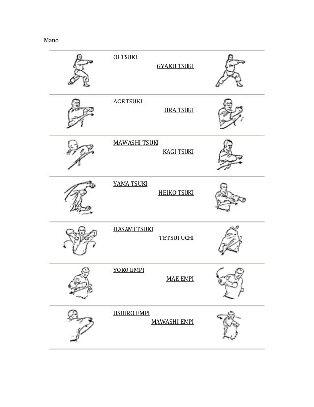 Les coups de poings et de mains Club de Judo et JuJitsu Lémanique
